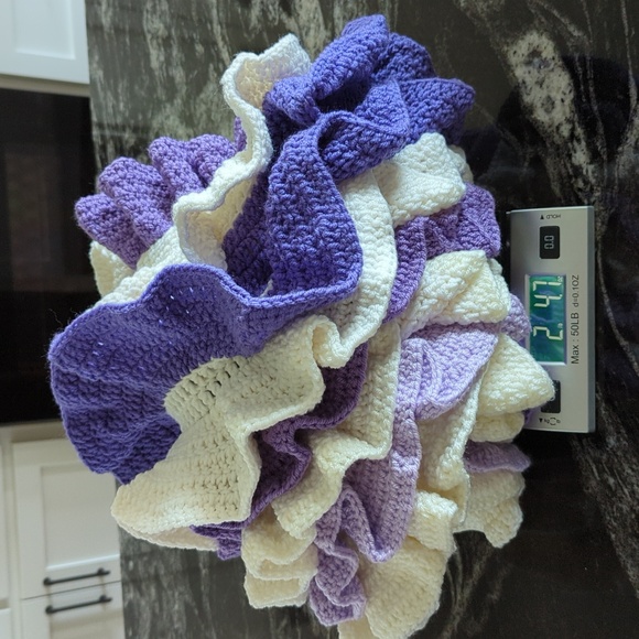 Doll Dress Vintage Handmade Layered/Tiered  Crochet. Doll not included! - Picture 10 of 10